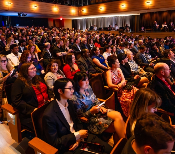 Awards audience