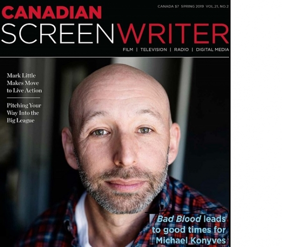 Canadian Screenwriter Spring 2019 cover