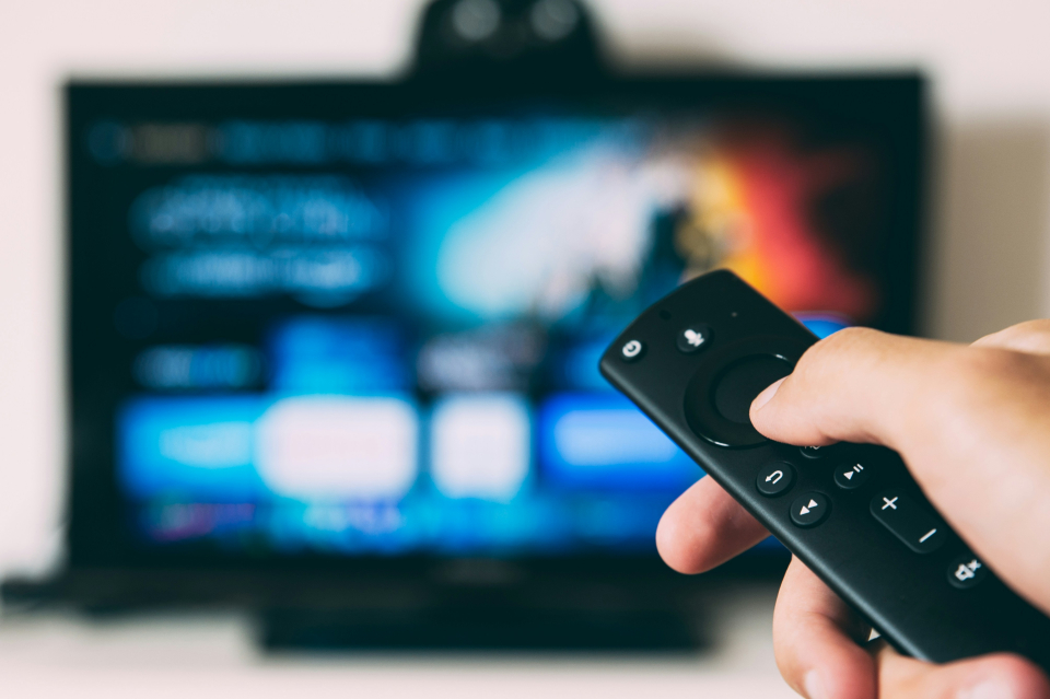 tv and remote